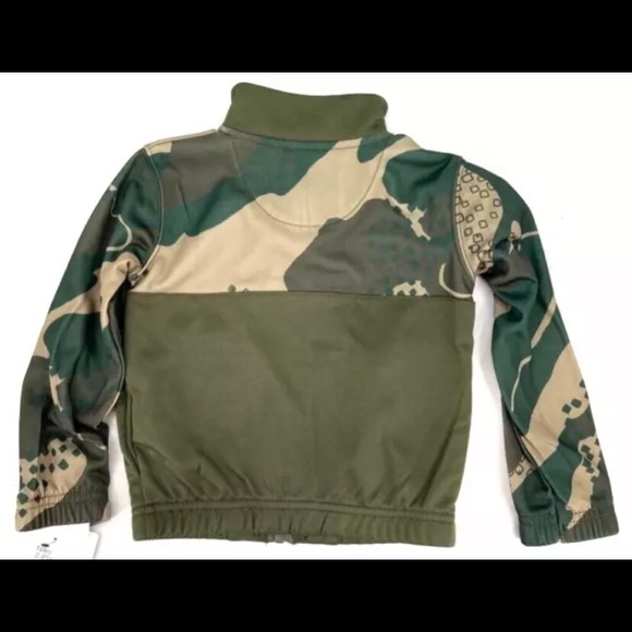 Cargo Camo Khaki Zip Jacket - Picture 3 of 3